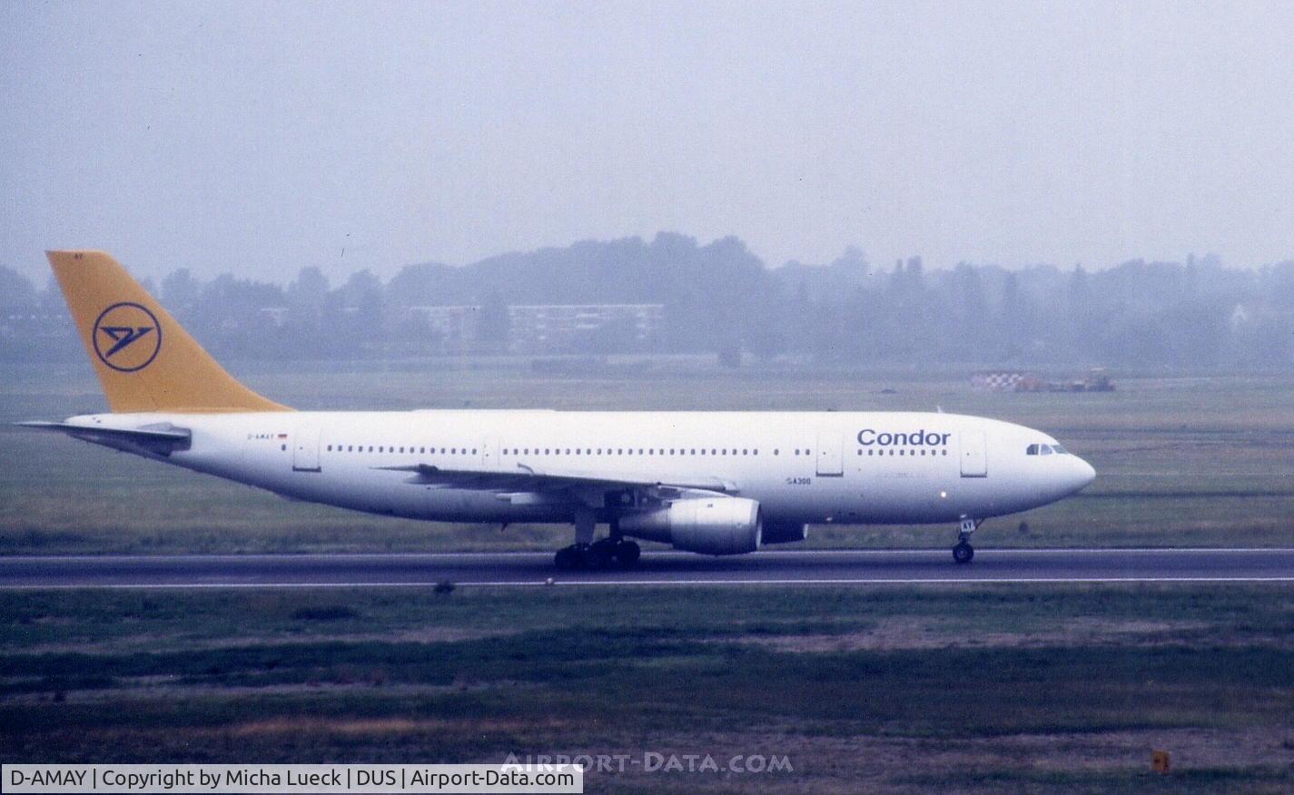 D-AMAY, 1975 Airbus A300B4-2C/103 C/N 020, June 1988