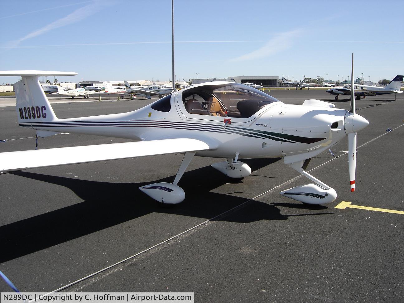 N289DC, Diamond DA-20C-1 Eclipse C/N C0240, N289DC