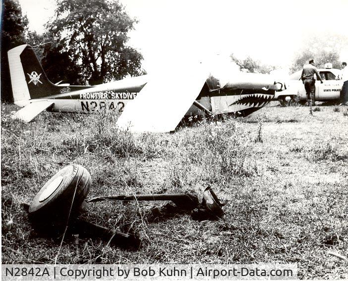 N2842A, 1953 Cessna 180 C/N 30042, Akron Ny 1972
