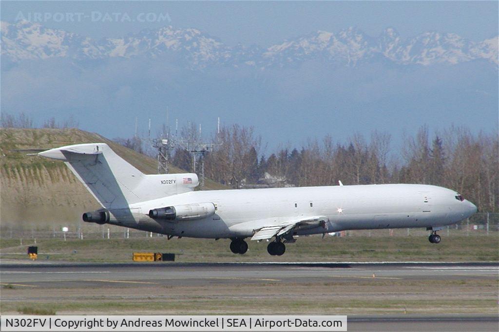 N302FV, 1978 Boeing 727-230(F) C/N 21442, Ryan International Boeing 727 Freighter at Seattle-Tacoma International Airport.