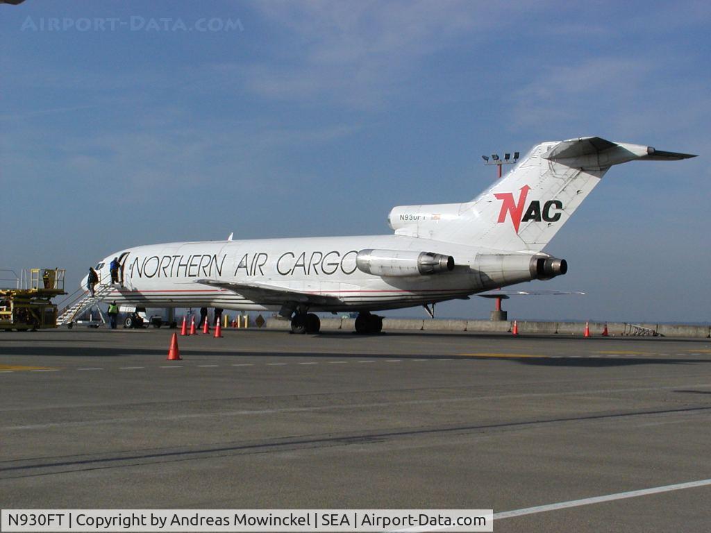 N930FT, 1966 Boeing 727-23 C/N 19387, Northern Air Cargo Boeing 727 Freighter at Seattle-Tacoma International Airport.