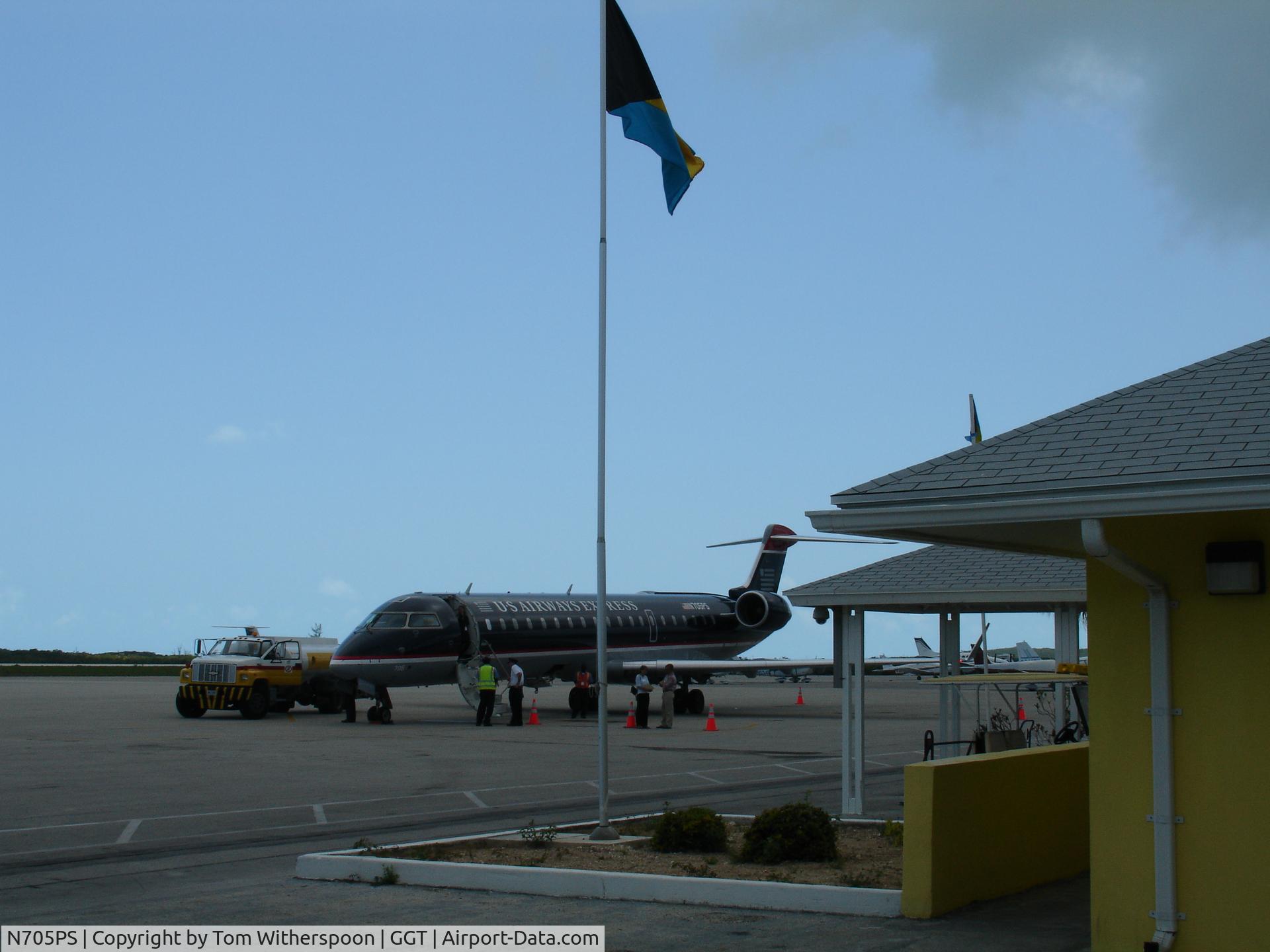 N705PS, 2004 Bombardier CRJ-701 (CL-600-2C10) Regional Jet C/N 10144, Georgetown Bahamas