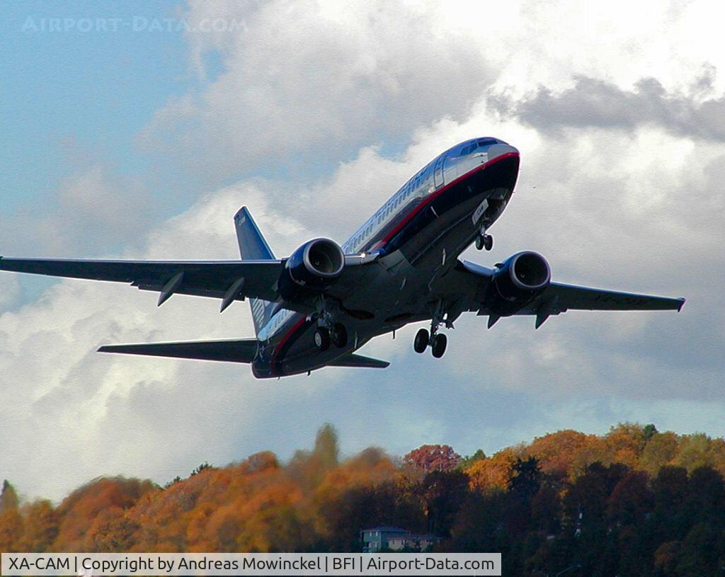 XA-CAM, 2003 Boeing 737-752 C/N 33785, Aeromexico 737 at Boeing Field