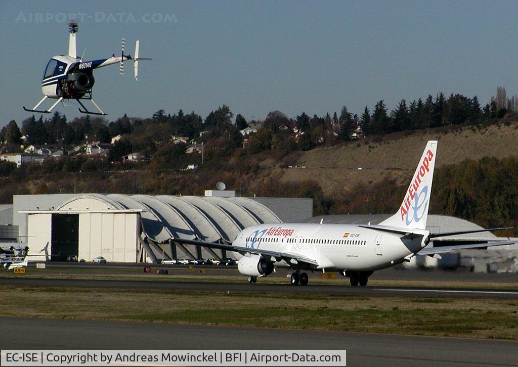 EC-ISE, 2003 Boeing 737-86Q C/N 30290, Air Europa 737 at Boeing Field