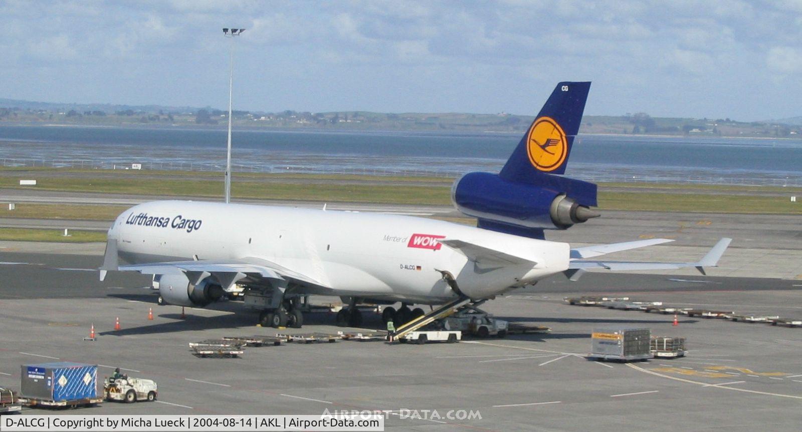 D-ALCG, 1999 McDonnell Douglas MD-11F C/N 48799, On the round-the-world cargo run