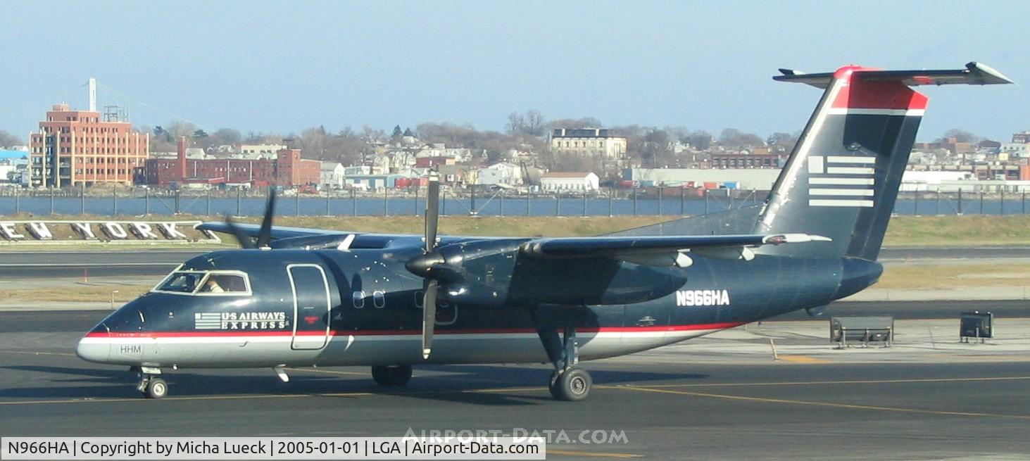 N966HA, 1997 De Havilland Canada DHC-8-202 Dash 8 C/N 452, Piedmont Airways for US Airways Express