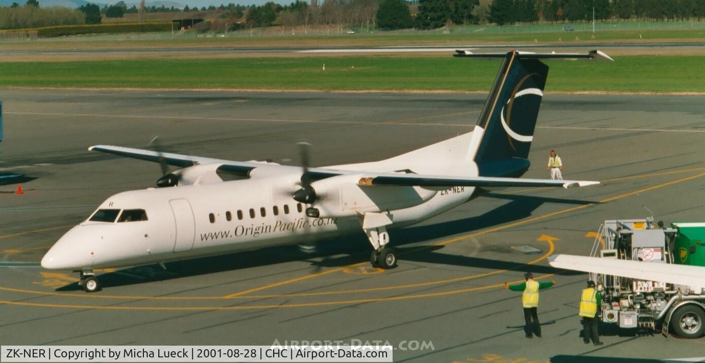 ZK-NER, 1994 De Havilland Canada DHC-8-311 Dash 8 C/N 374, After the demise of Qantas New Zealand, Origin Pacific operated this Dash 8 for a while