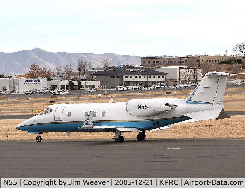 N55, 1993 Learjet Inc 60 C/N 013, Photo at Prescott, AZ