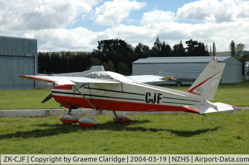 ZK-CJF, Bolkow BO-208C Junior C/N 564, BOLKOW JUNIOR