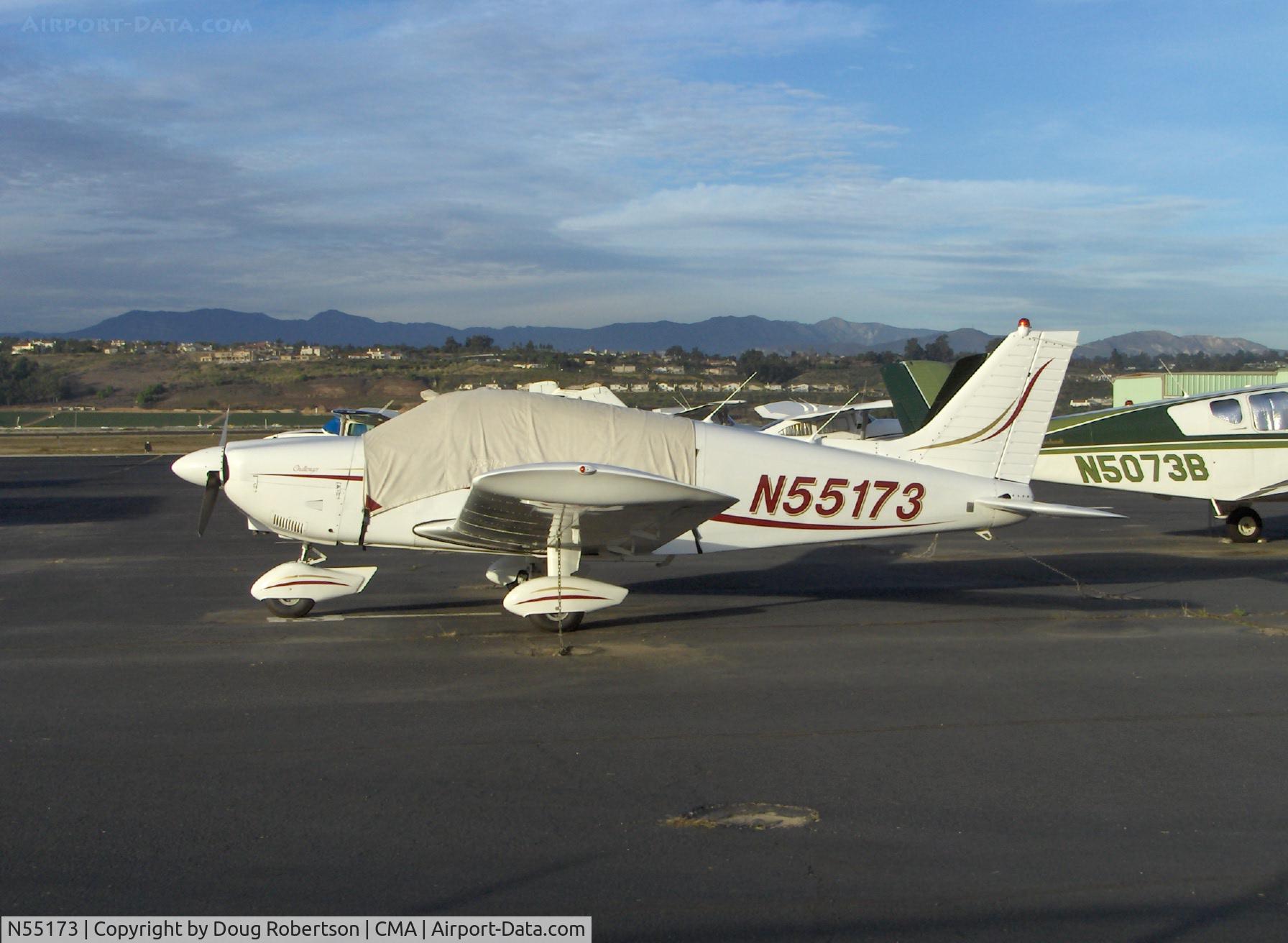 N55173, 1973 Piper PA-28-180 Archer C/N 28-7305327, 1973 Piper PA-28-180D ARCHER, Lycoming O&VO-360 180 Hp
