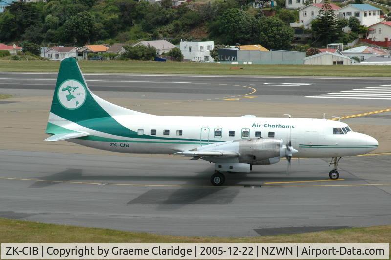 ZK-CIB, 1953 Convair 580 C/N 327A, CONVAIR 440/580