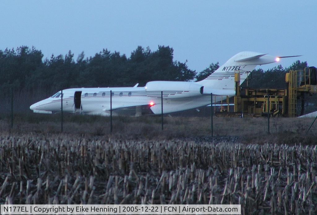 N177EL, 2002 Cessna 750 Citation X C/N 750-0177, Citation 750 X in ETMN Nordholz