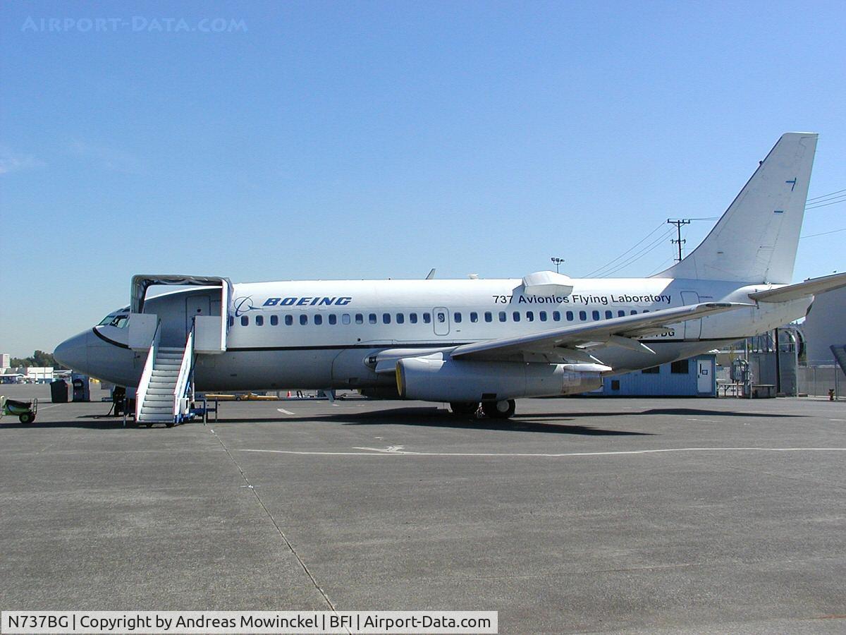 N737BG, 1968 Boeing 737-247 C/N 19612, One of the two aircraft involved in the Joint Strike Fighter testing program.