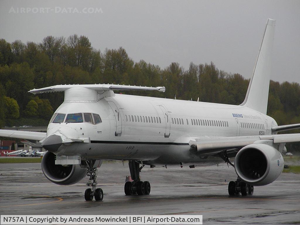 N757A, 1982 Boeing 757-200 C/N 22212, One of the two aircraft involved in the Joint Strike Fighter testing program. This is also the very first 757 built.