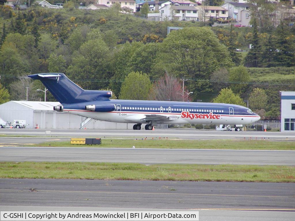 C-GSHI, 1969 Boeing 727-231 C/N 20055, Skyservice Boeing 727 at Boeing Field