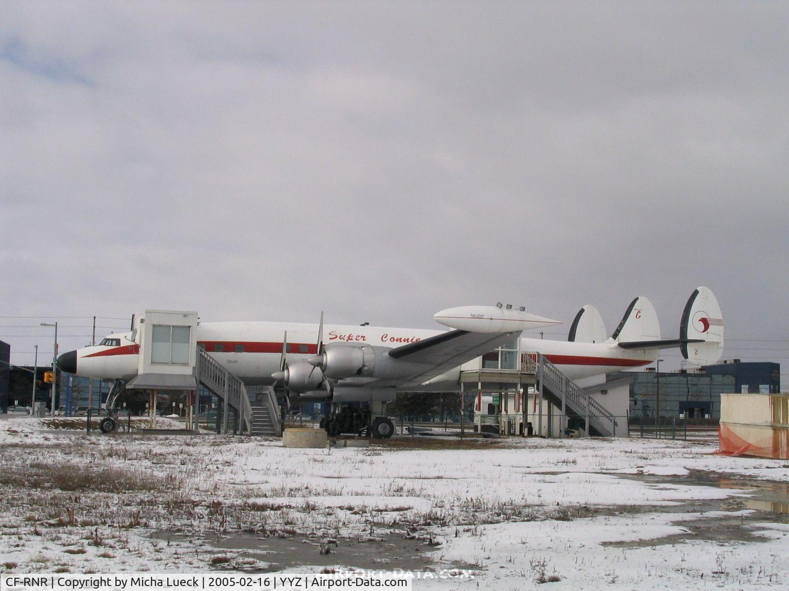 CF-RNR, 1954 Lockheed L-1049C Super Constellation C/N 4544, Preserved at Toronto Pearson International