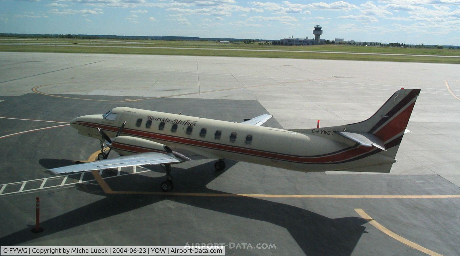 C-FYWG, 1991 Fairchild SA-227AC Metro III C/N AC-782B, Bearskin Airlines in Ottawa