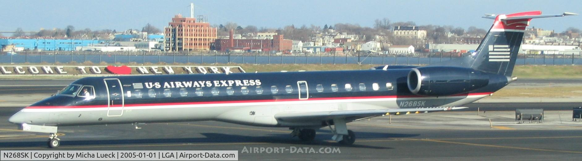 N268SK, 2000 Embraer ERJ-145LR (EMB-145LR) C/N 145270, Chautauqua Airlines for US Airways Express