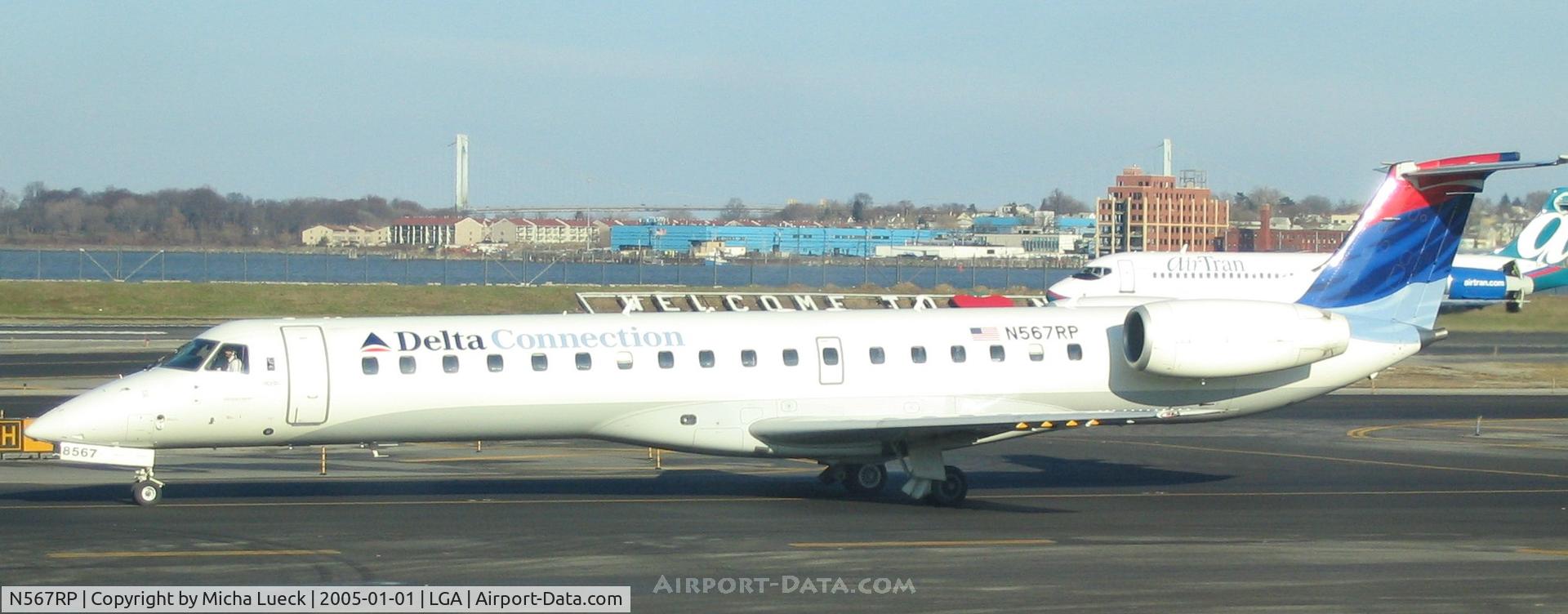 N567RP, 2003 Embraer EMB-145LR C/N 145698, Chautauqua Airlines for Delta Connection