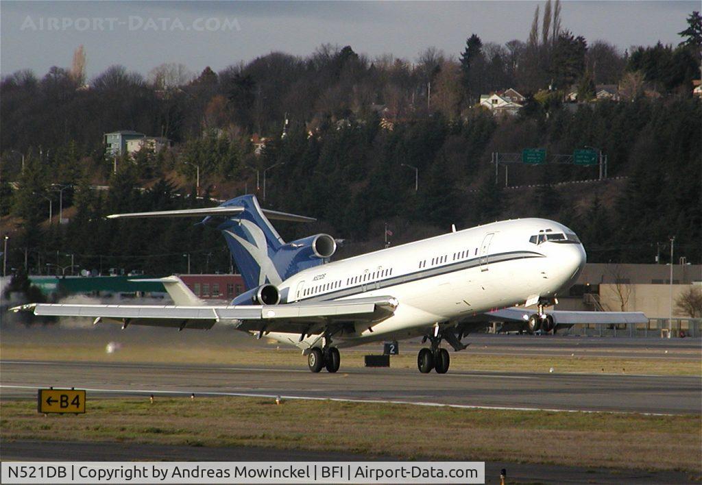 N521DB, 1976 Boeing 727-243 C/N 21266, Falcon Air Express B727 at Boeing Field