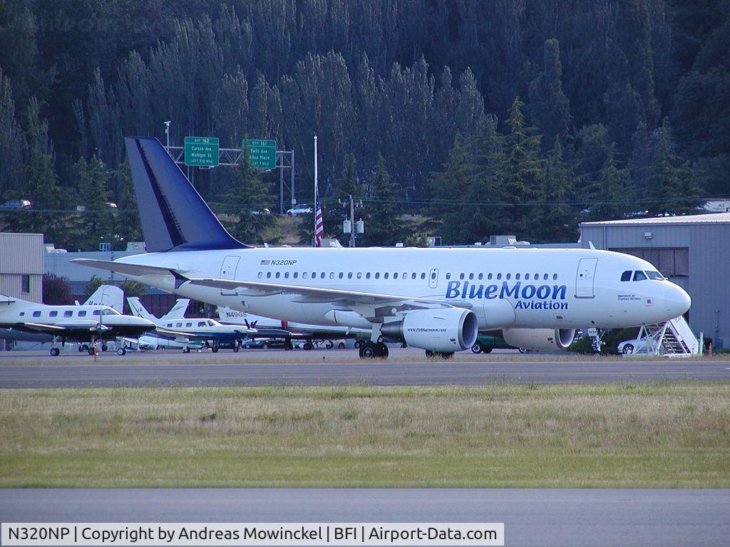 N320NP, 2001 Airbus A319-112 C/N 1494, Blue Moon Aviation A319