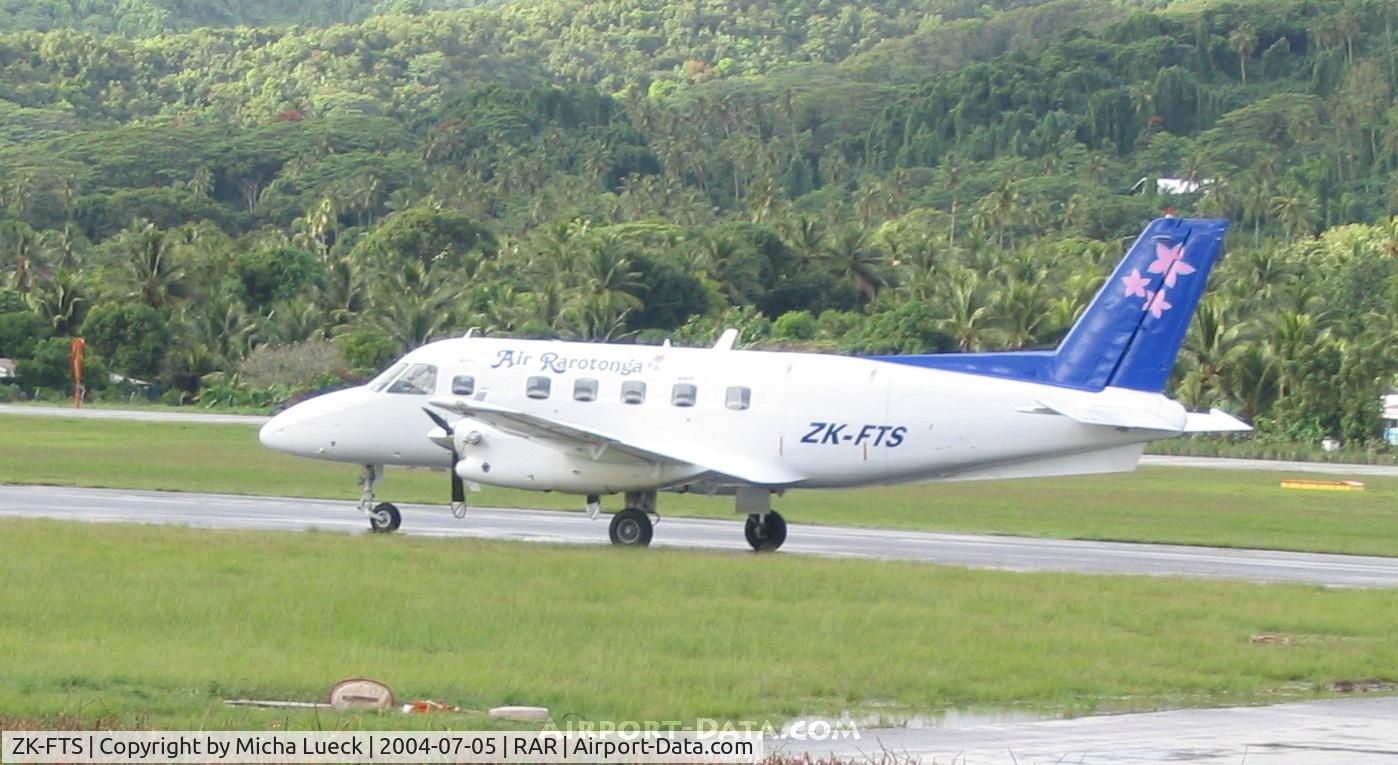 ZK-FTS, 1979 Embraer EMB-110P1 Bandeirante C/N 110239, With old New Zealand registration