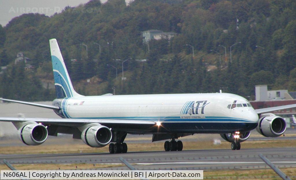 N606AL, 1969 Douglas DC-8-73F C/N 46044, ATI Freighter at Boeing Field