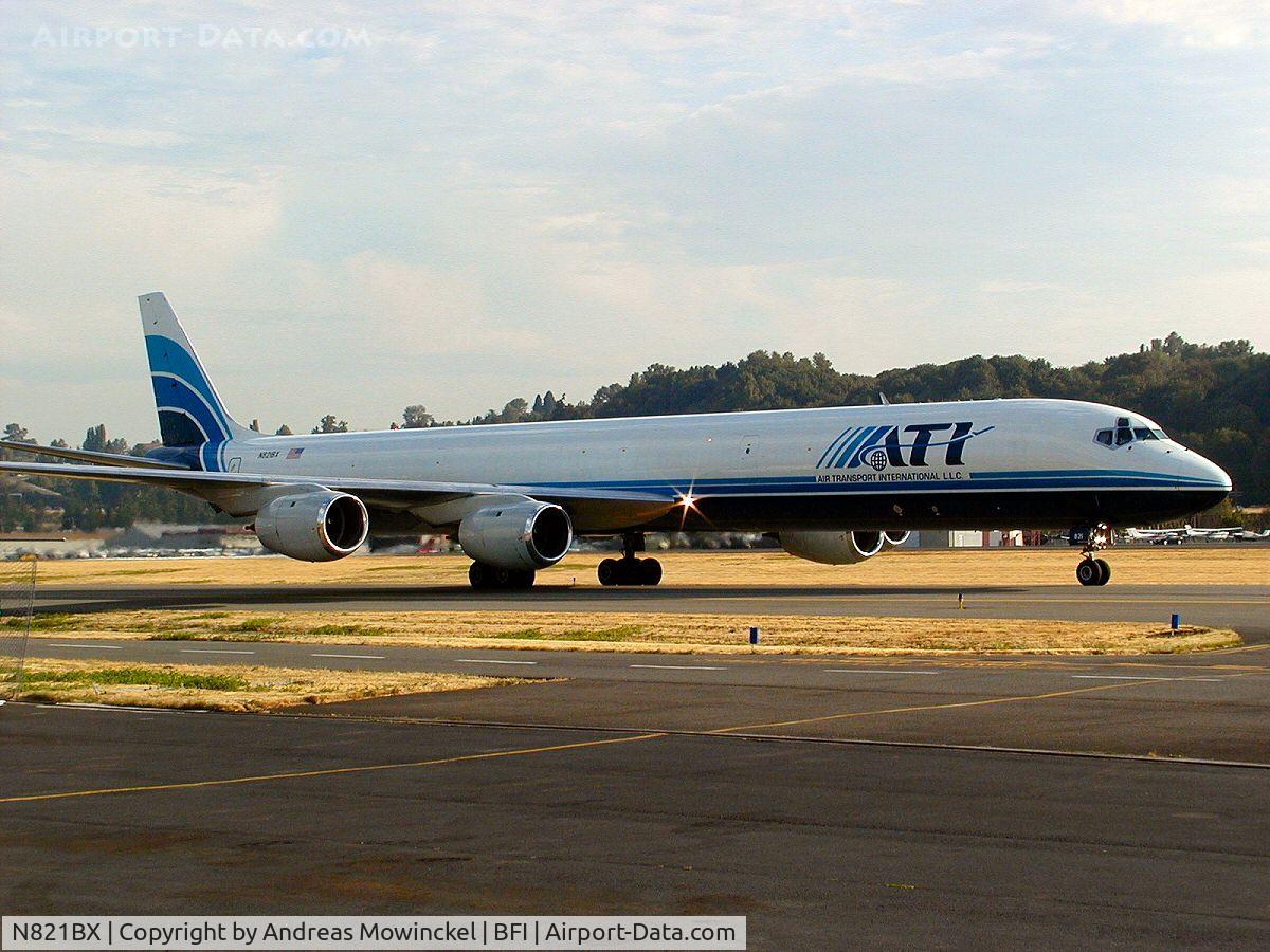 N821BX, 1966 Douglas DC-8-71F C/N 45811, ATI Freighter at Boeing Field