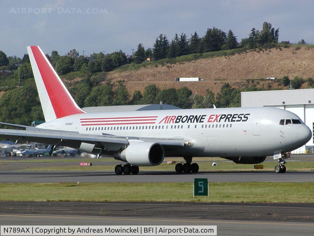 N789AX, 1984 Boeing 767-281 C/N 23022, Airborne Express Boeing 767 at Boeing Airport