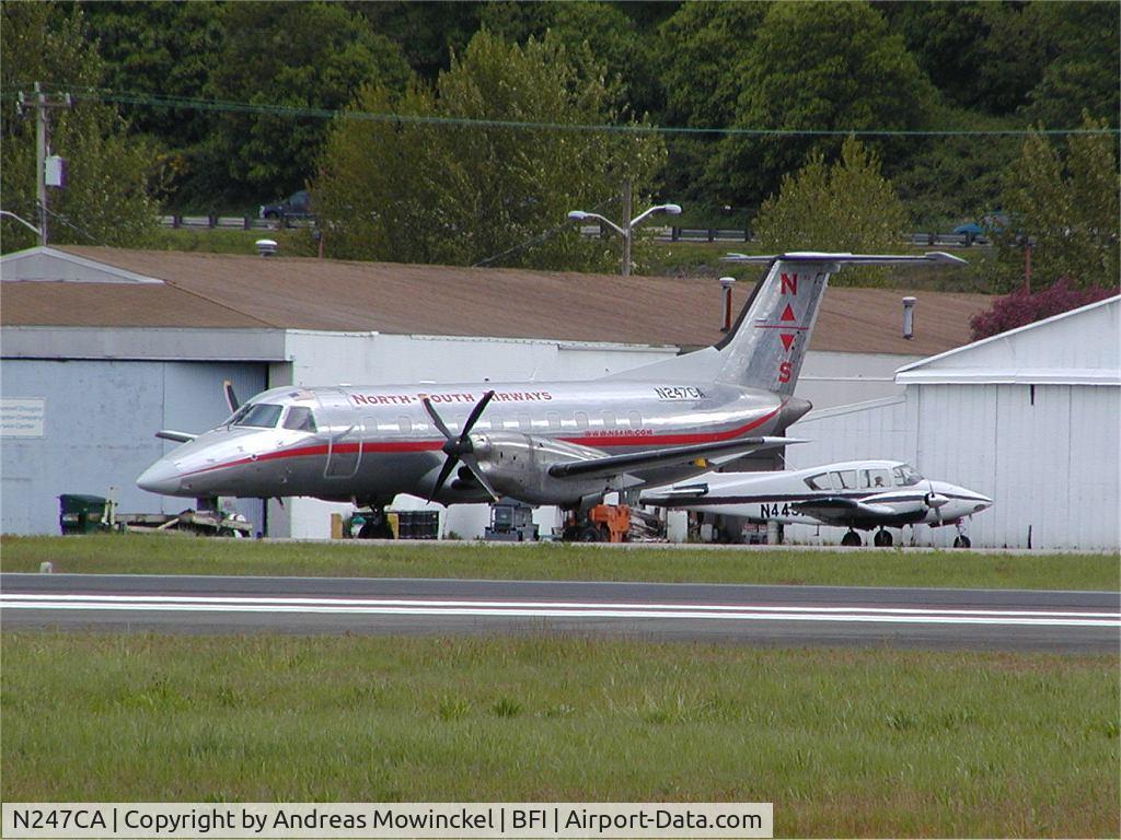 N247CA, 1991 Embraer EMB-120ER Brasilia C/N 120.225, Corporate EMB-120ER at Boeing Field