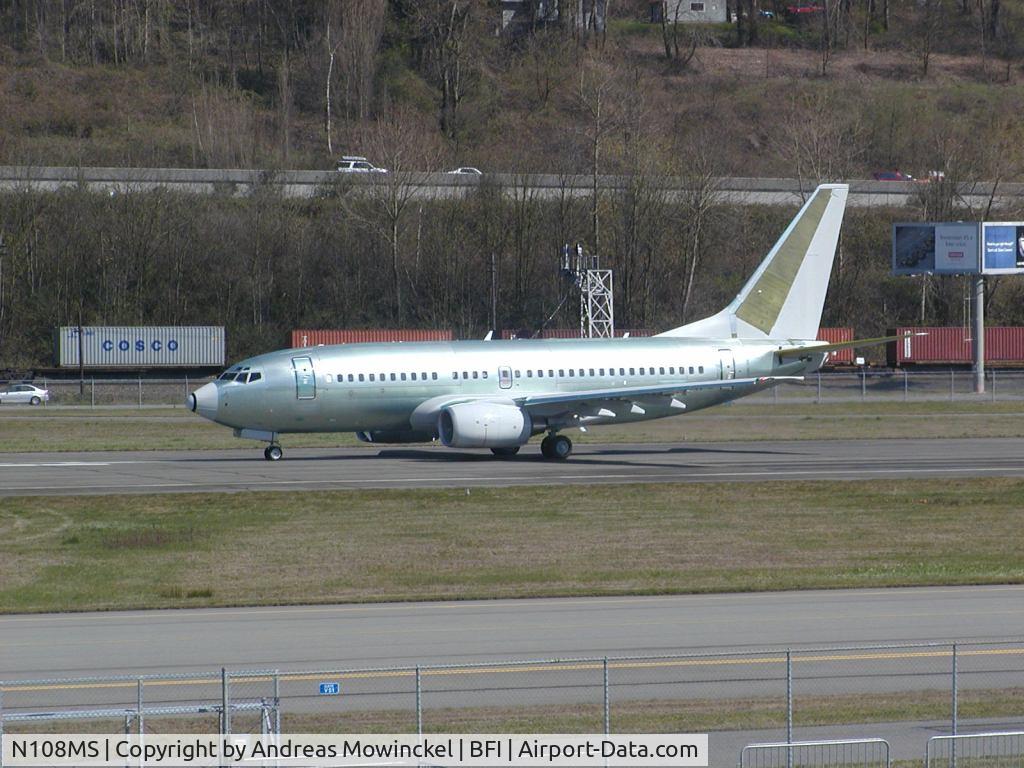 N108MS, 2002 Boeing 737-7BC C/N 33102, ex NetJets N105QS when picture was taken