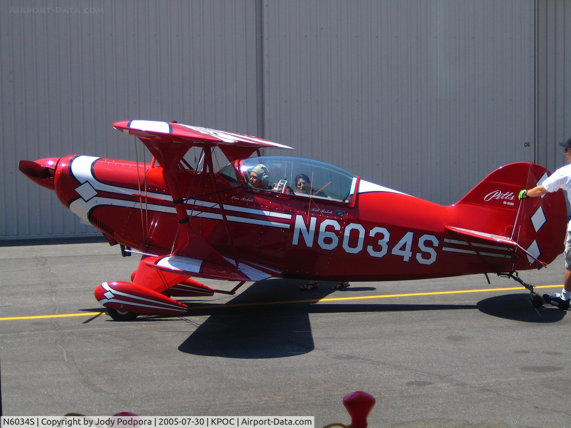 N6034S, Christen Pitts S-2B Special C/N 5132, 34S, owner/operators, and student. (Brackett Field @ Laverne, CA)