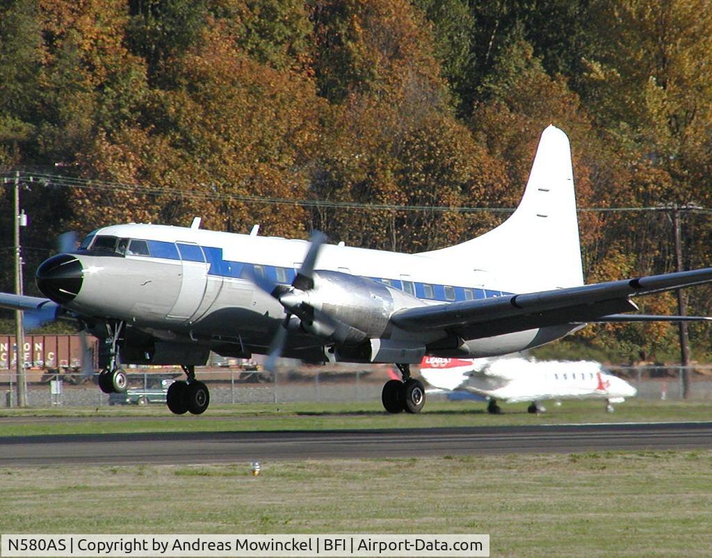 N580AS, 1952 Convair CV-340-31 (CV-580) C/N 2, Convair 340-31 of Honeywell Int'l