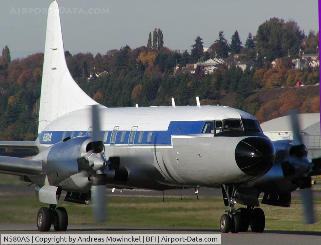 N580AS, 1952 Convair CV-340-31 (CV-580) C/N 2, Convair 340-31 of Honeywell Int'l