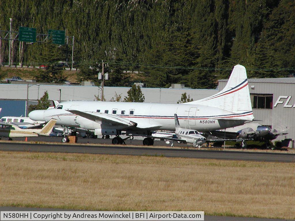 N580HH, 1958 Convair 440 Metropolitan C/N 500, Convair 440 belongs to Raytheon