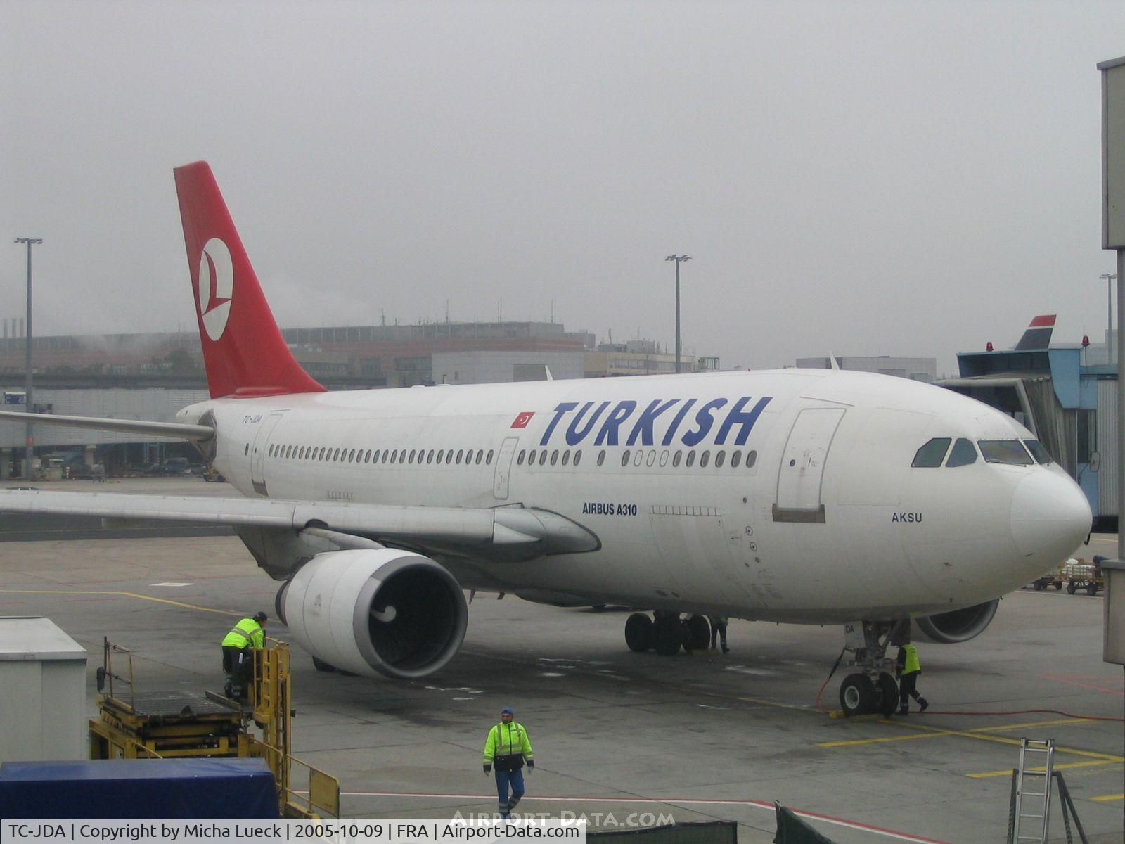 TC-JDA, 1989 Airbus A310-304 C/N 496, Turkish Airlines' A310 at Frankfurt/Main