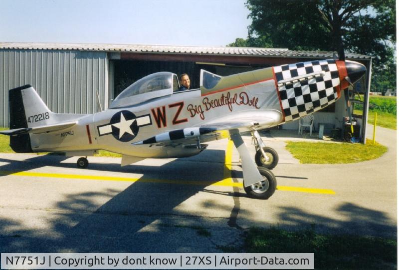 N7751J, 1995 Jurca MJ-77 Gnatsum (3/4 Scale NA P-51D Mustang) C/N 1, Jurca plans build plane powered by a Ford 351 ceveland