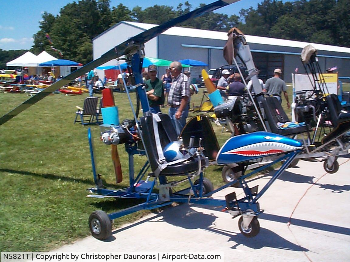 N5821T, 1984 Bensen B-8M Gyrocopter C/N GS2222, 78I