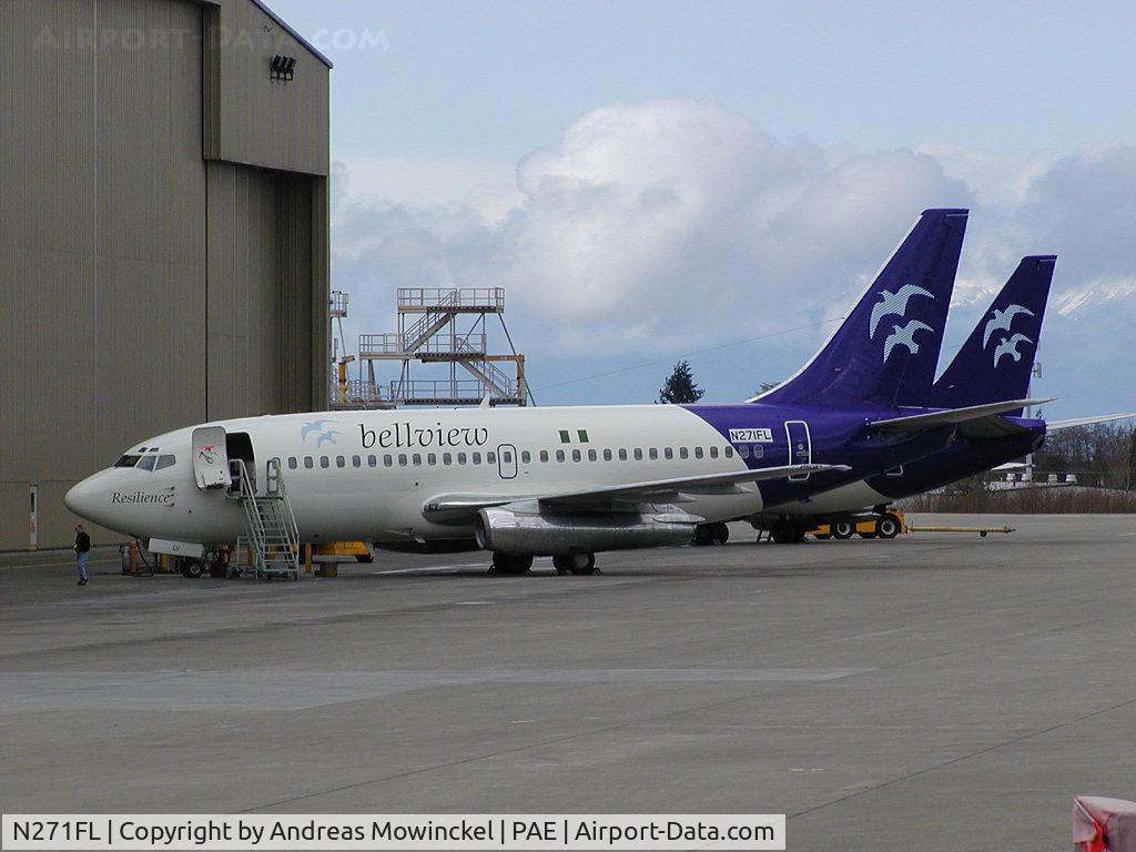 N271FL, 1981 Boeing 737-2L9 C/N 22734, Frontier Boeing 737 left for Bellview in Nigria after brief storage, current reg is 5N-BFN