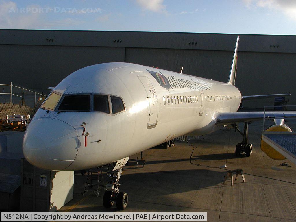 N512NA, 1992 Boeing 757-204 C/N 26962, National Airlines' Boeing 757 at Paine Field Airport