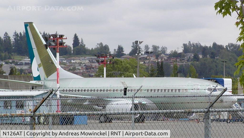 N126AT, 2004 Boeing 737-76N C/N 32679, airTran's first 737-700, before being flown to BFI for final checks and delivery