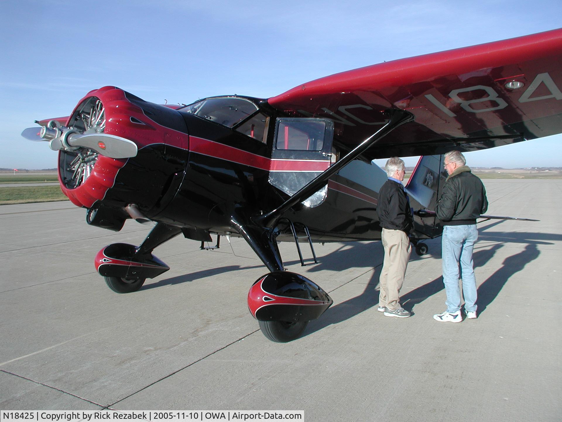 N18425, 1937 Stinson SR-9F Reliant C/N 5715, Stinson SR-9F with PW R-985