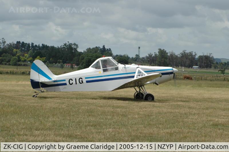 ZK-CIG, Piper PA-25-235 Pawnee C/N 25-3012, PIPER PA-25-235