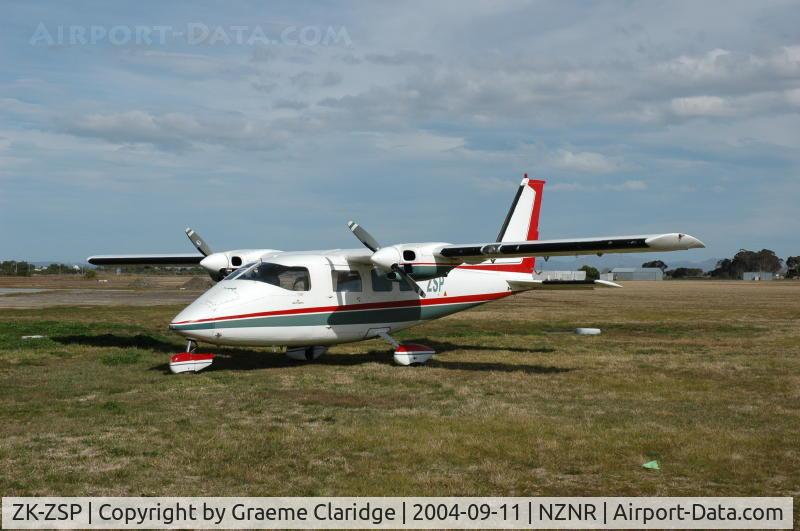 ZK-ZSP, 1978 Partenavia P-68B C/N 129, PARTENAVIA P 68B