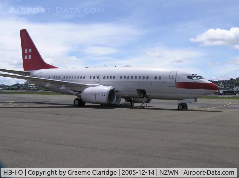 HB-IIO, 1999 Boeing 737-7AK BBJ C/N 29865, BOEING B737-800