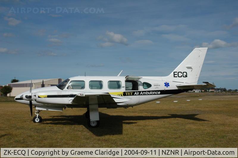 ZK-ECQ, 1976 Piper PA-31-325 Navajo C/R C/N 31-7612090, PIPER PA-31-325