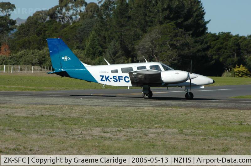 ZK-SFC, Piper PA-34-200T C/N 34-7770054, PIPER PA-34-200T