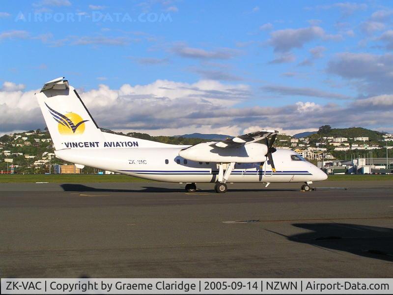 ZK-VAC, 1986 De Havilland Canada DHC-8-102 Dash 8 C/N 060, DHC-8-102