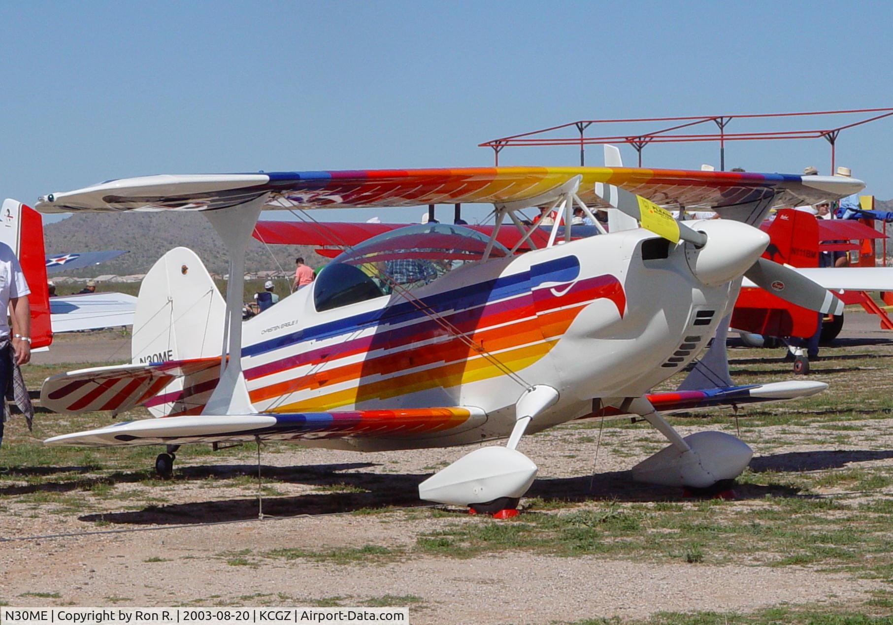 N30ME, 1985 Christen Eagle II C/N MICKELSON-0001, Christen Eagle N30ME at Cactus Fly Best in Show