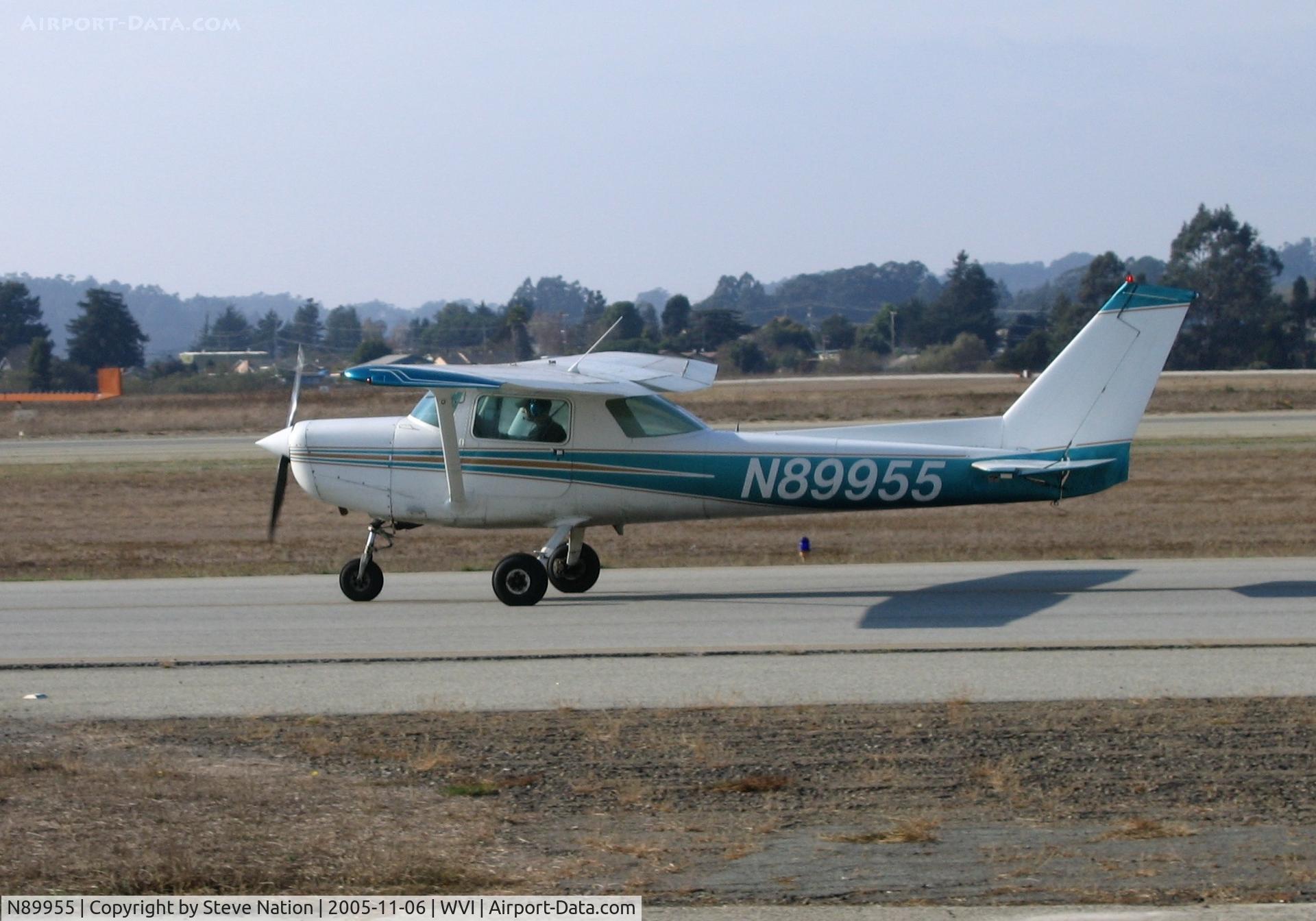 N89955, 1978 Cessna 152 C/N 15282926, Monterey Bay Aviation Cessna 152 at Watsonville, CA